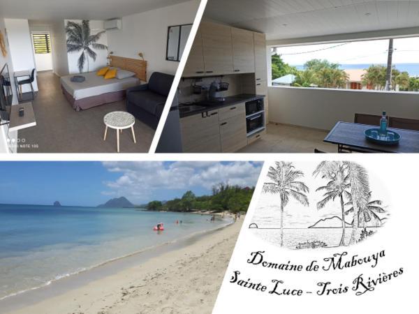 Nouveau Domaine De Mabouya Vue Mer Et Proximite Plage Сент-Люс Экстерьер фото